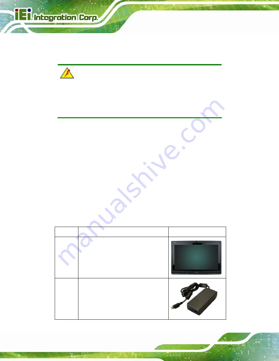 IEI Technology AFL2-W15A-N270 Скачать руководство пользователя страница 24