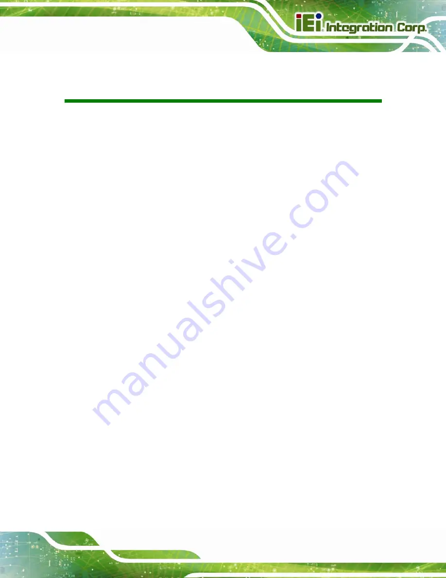 IEI Technology AFL3-12A/W15A-BT User Manual Download Page 9