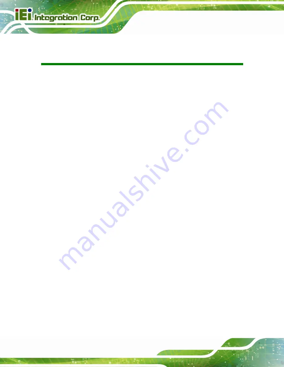 IEI Technology AFL3-W15B-H81 User Manual Download Page 10