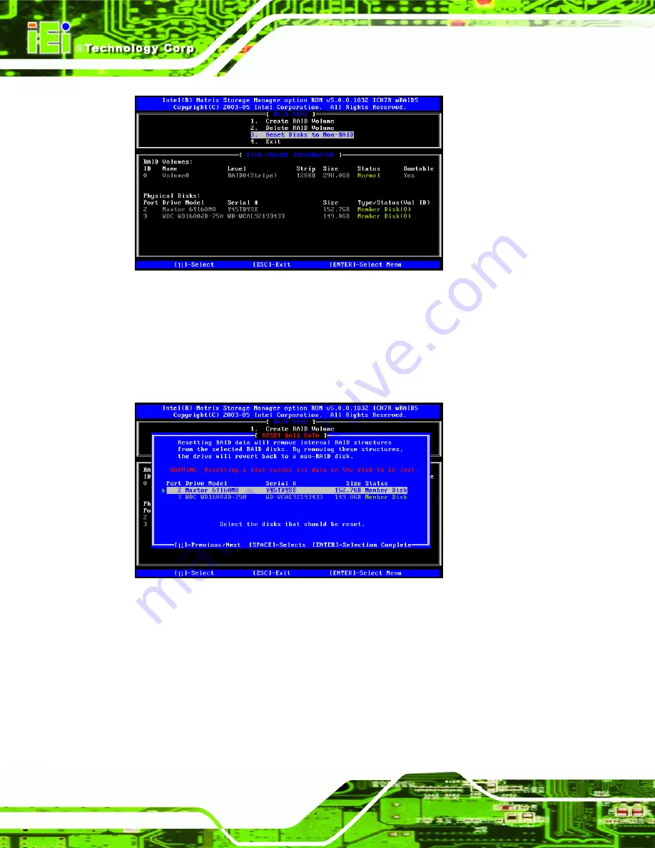 IEI Technology IBM-Q354 User Manual Download Page 274