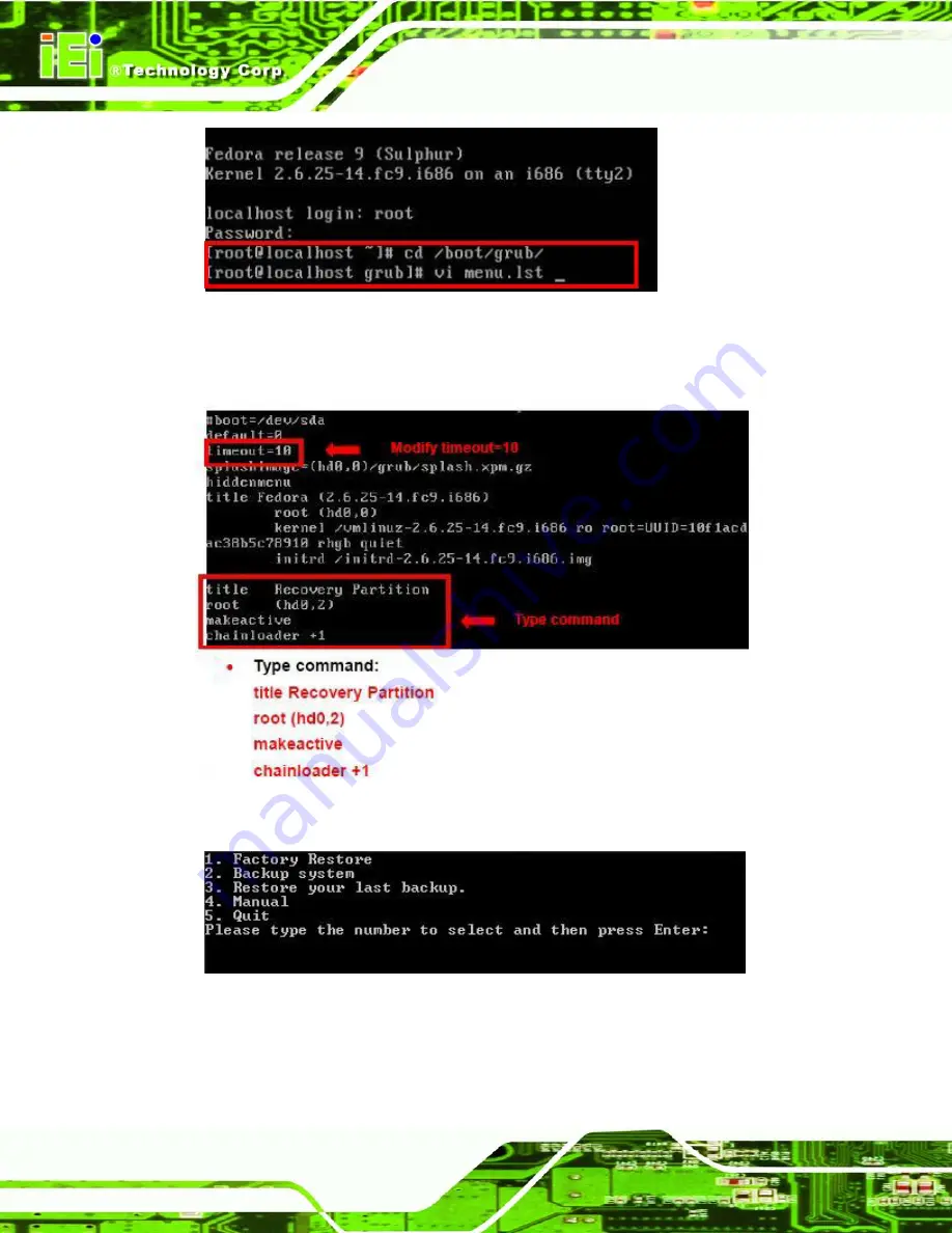 IEI Technology IMB-H612 User Manual Download Page 167