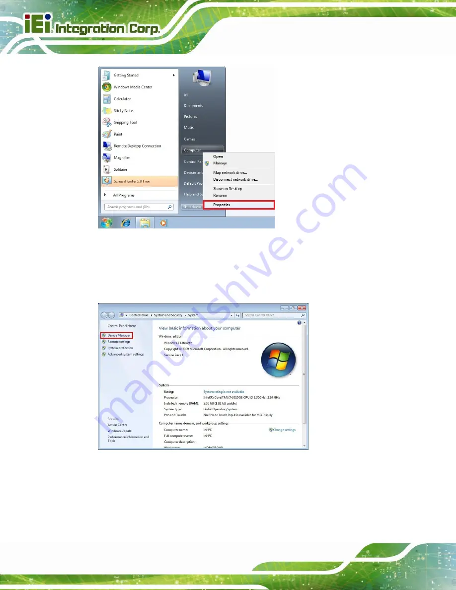 IEI Technology IMB-H810-i2 User Manual Download Page 148