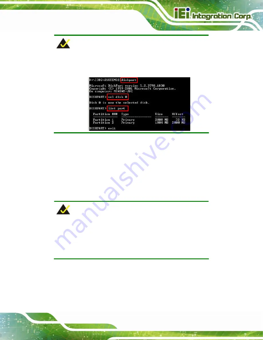 IEI Technology IMB-H810-i2 User Manual Download Page 175