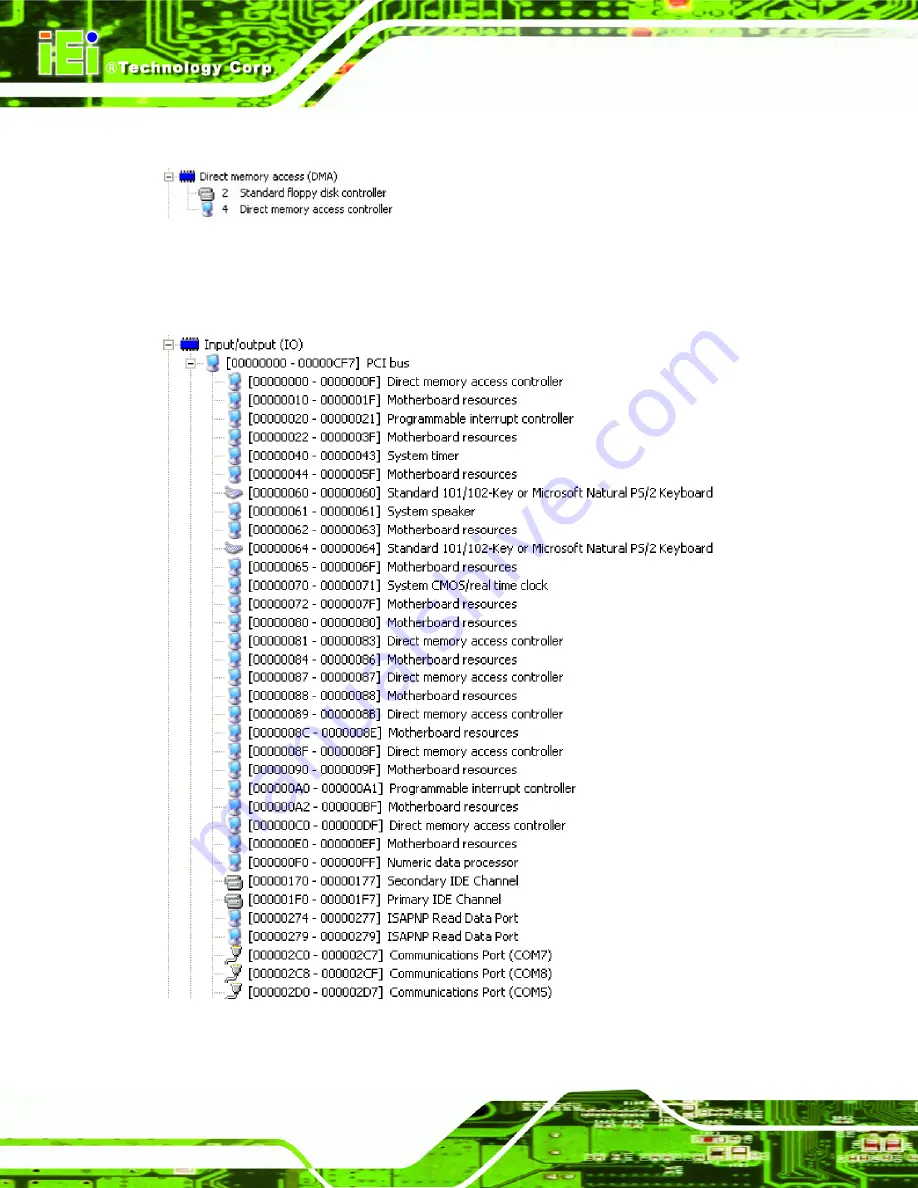 IEI Technology IMBA-9454B User Manual Download Page 172