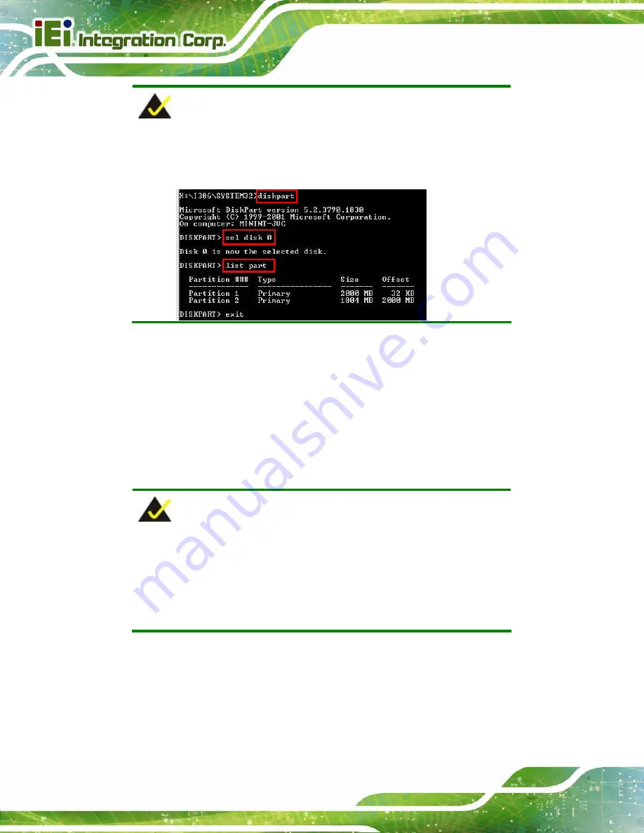 IEI Technology IMBA-C2060 User Manual Download Page 172