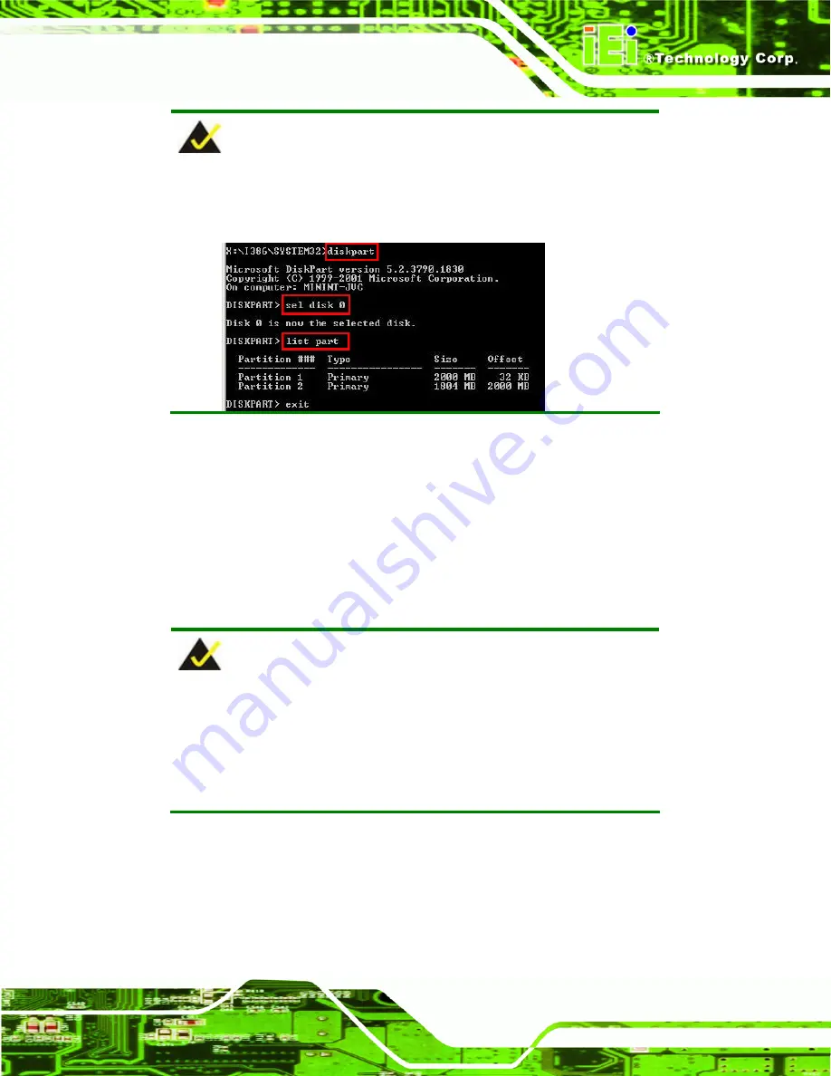 IEI Technology IMBA-C604EP Скачать руководство пользователя страница 163