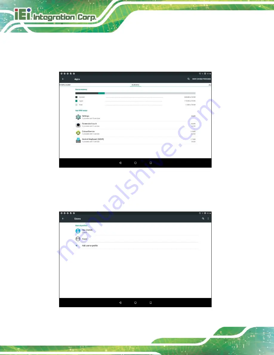 IEI Technology IOBA-10F-AD User Manual Download Page 42