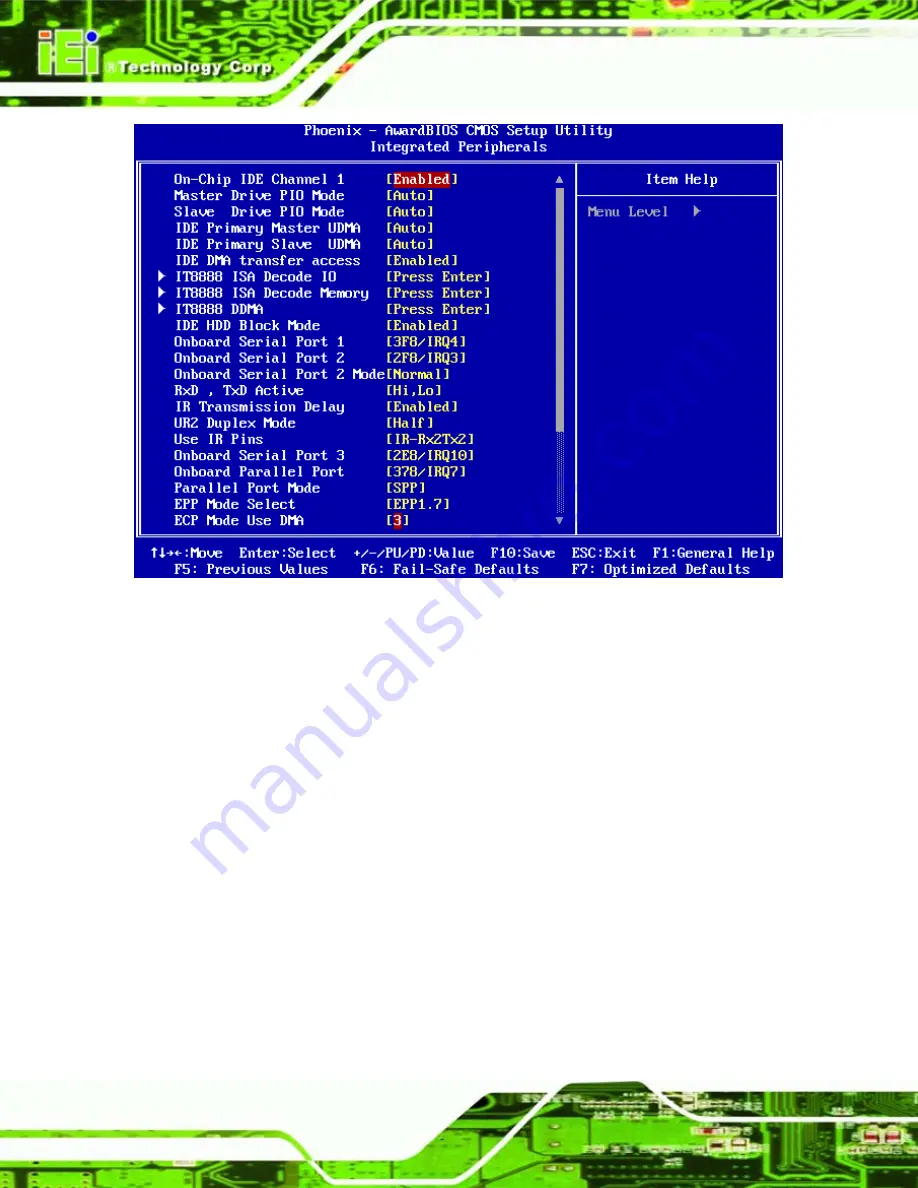 IEI Technology IOWA-GX User Manual Download Page 126