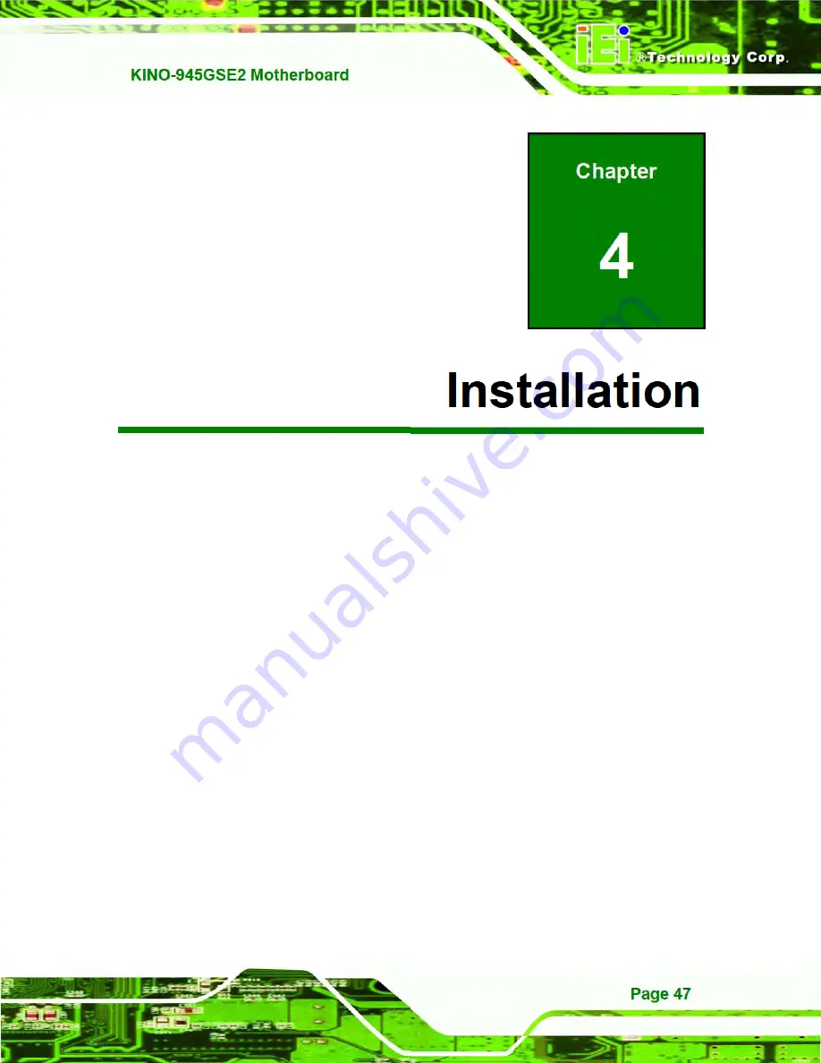 IEI Technology KINO-945GSE2 User Manual Download Page 60