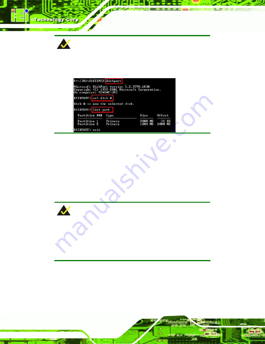 IEI Technology KINO-CV-KINO-CV-N26001 User Manual Download Page 124