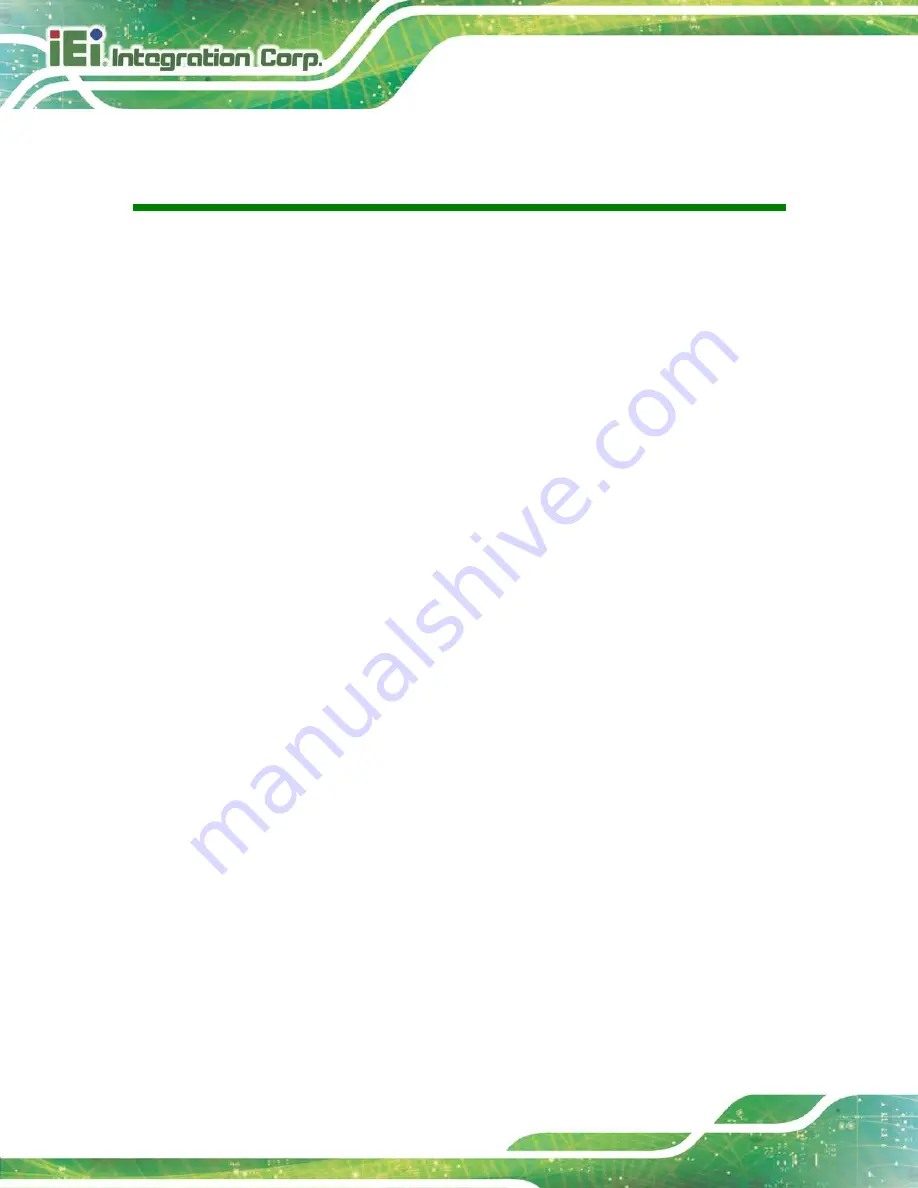 IEI Technology MODAT-550A Series User Manual Download Page 8