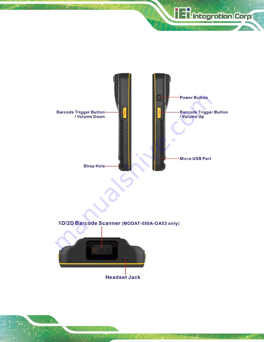 IEI Technology MODAT-550A Series User Manual Download Page 15