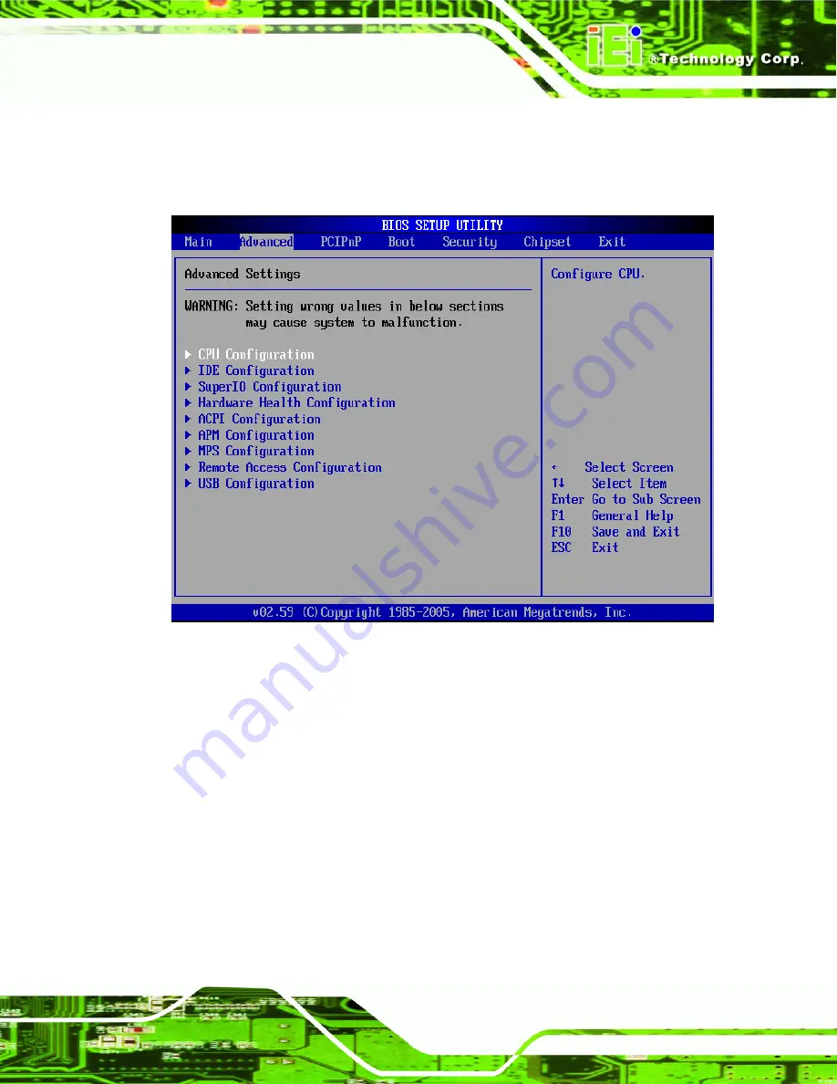 IEI Technology NANO-9453 User Manual Download Page 131