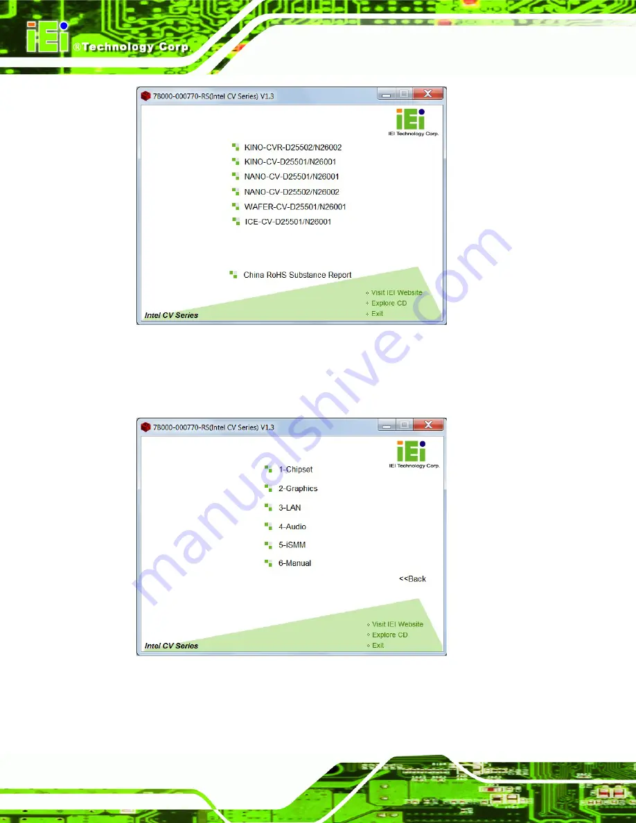 IEI Technology NANO-CV-D25502/N26002 User Manual Download Page 99