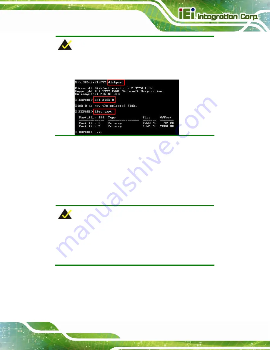 IEI Technology NANO-QM871 User Manual Download Page 160