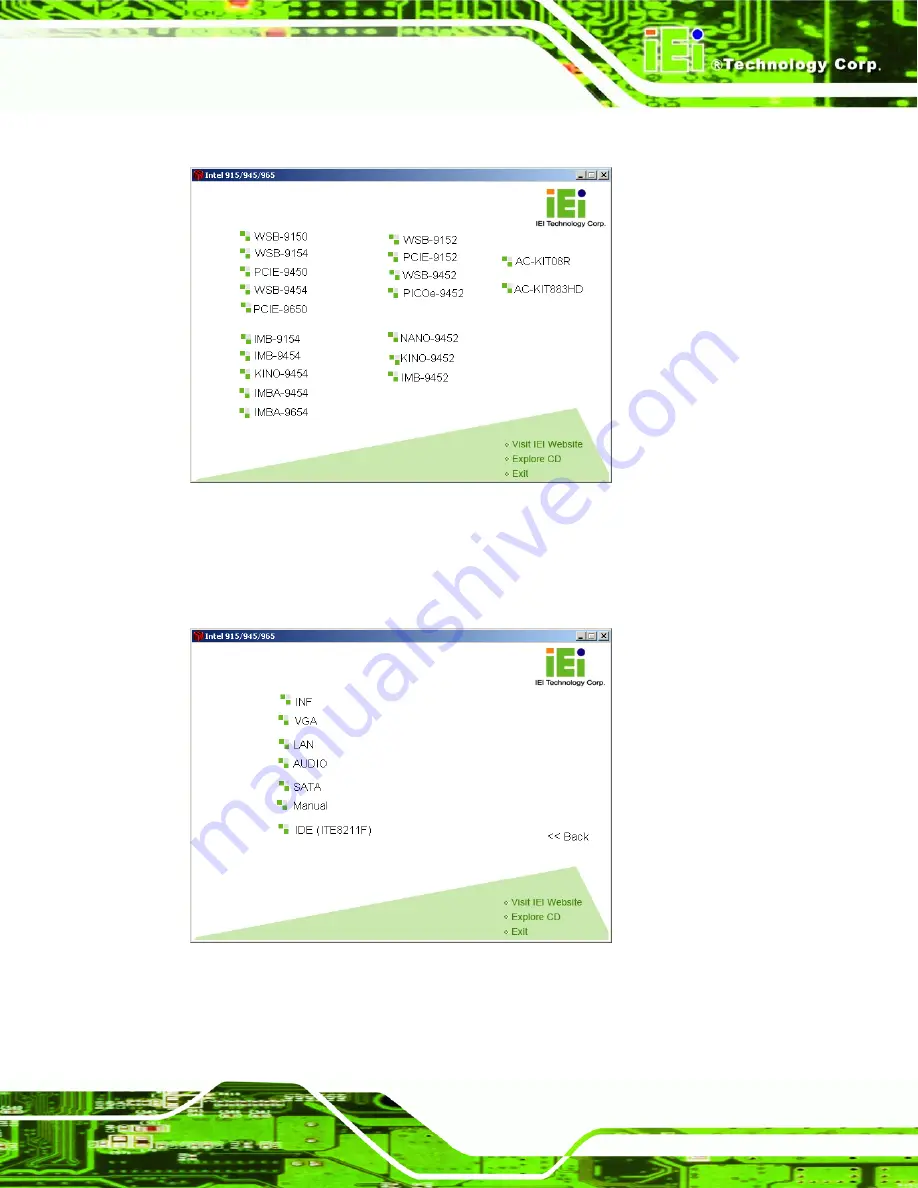 IEI Technology PCIE-9650 User Manual Download Page 165