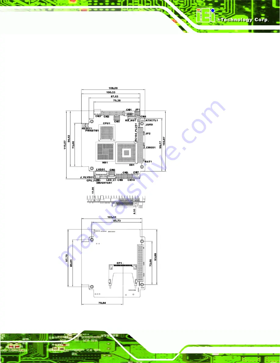 IEI Technology PM-945GSE-N270 Скачать руководство пользователя страница 19