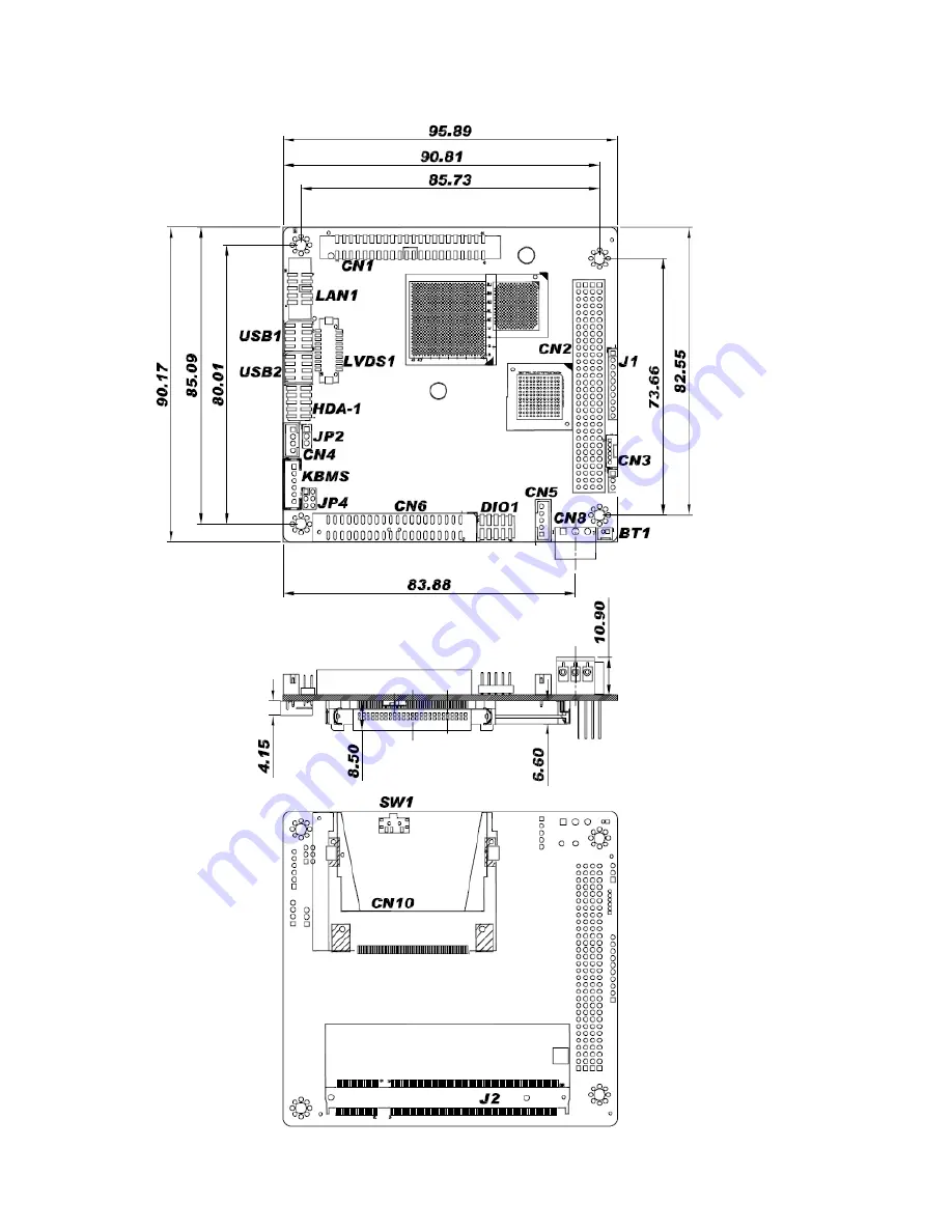 IEI Technology PM-US15W Quick Installation Manual Download Page 10