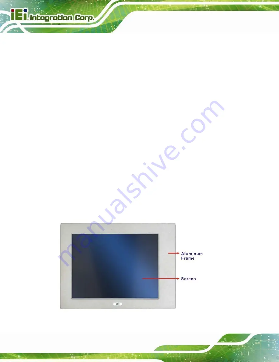 IEI Technology PPC-51 A-H61 Series User Manual Download Page 17