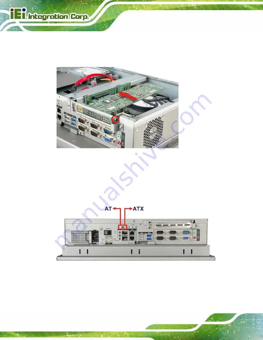 IEI Technology PPC-51 A-H61 Series User Manual Download Page 55