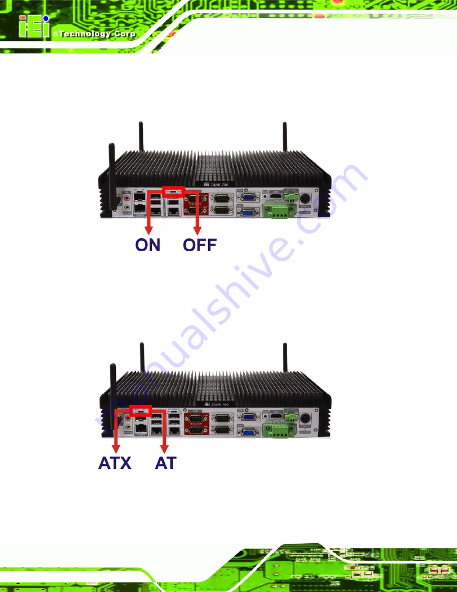 IEI Technology TANK-700 User Manual Download Page 38