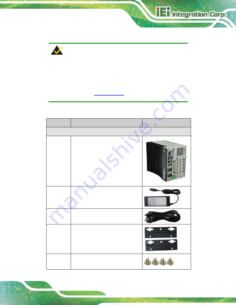 IEI Technology TANK-801-BT User Manual Download Page 25