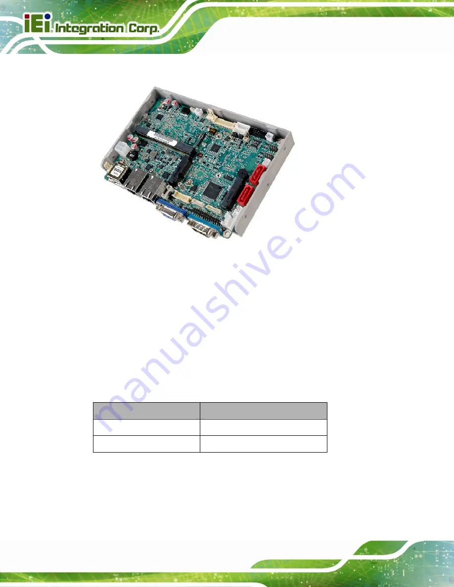 IEI Technology WAFER-CV-N26001 User Manual Download Page 16