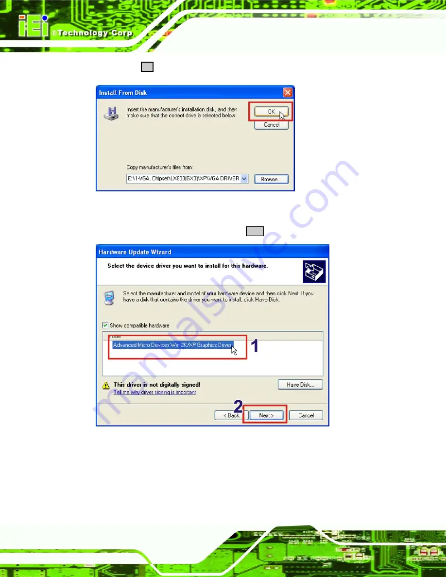 IEI Technology WAFER-LX-800-R12 User Manual Download Page 164