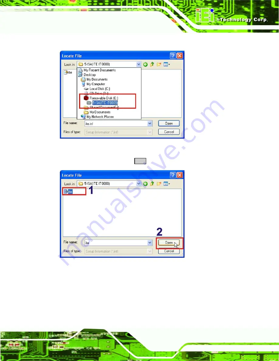 IEI Technology WAFER-LX-800-R12 User Manual Download Page 191