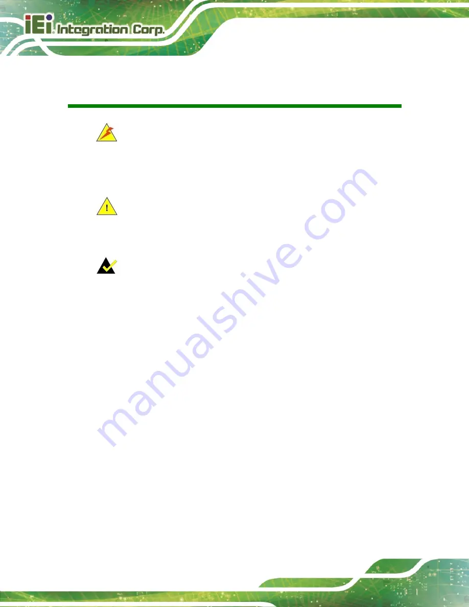 IEI Technology WAFER-TGL-U User Manual Download Page 4