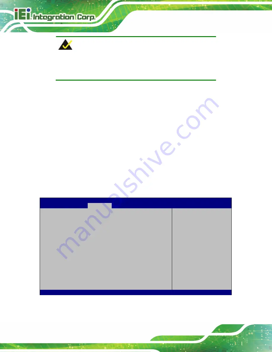 IEI Technology WAFER-ULT4 User Manual Download Page 110