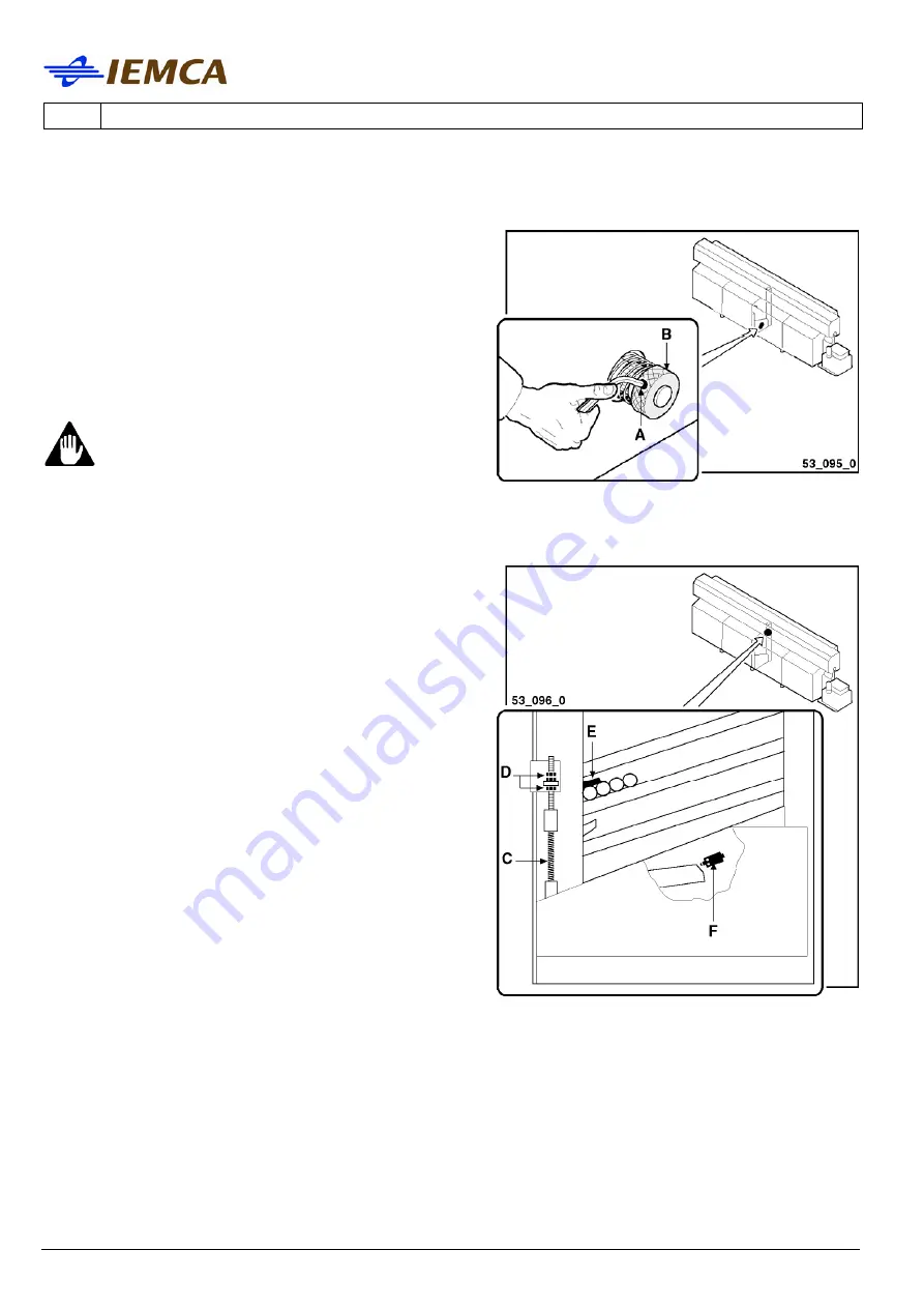 IEMCA MASTER 880-VERSO P Manual For Use And Maintenance Download Page 108