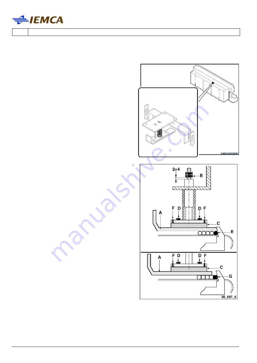 IEMCA MASTER 880-VERSO P Manual For Use And Maintenance Download Page 112