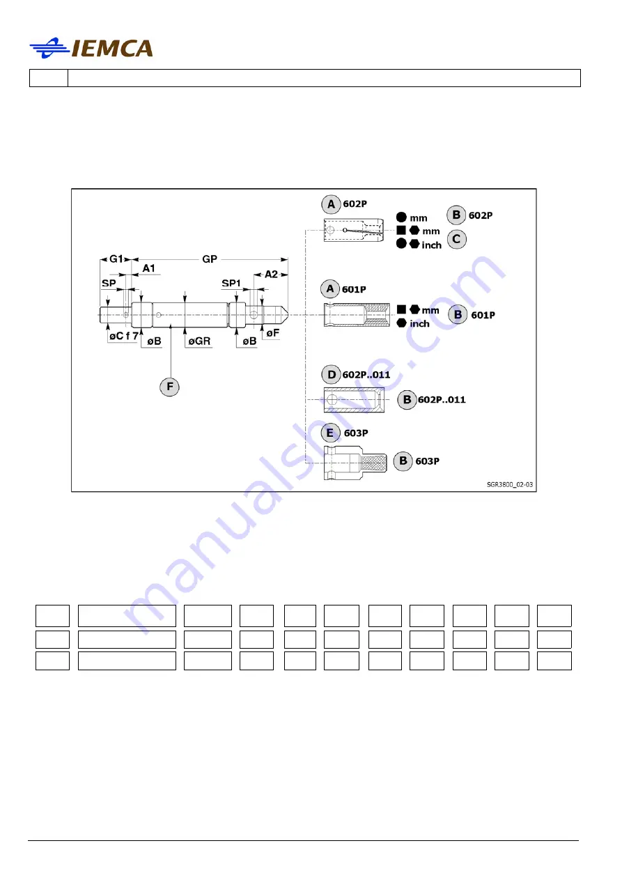 IEMCA MASTER 880-VERSO P Manual For Use And Maintenance Download Page 186