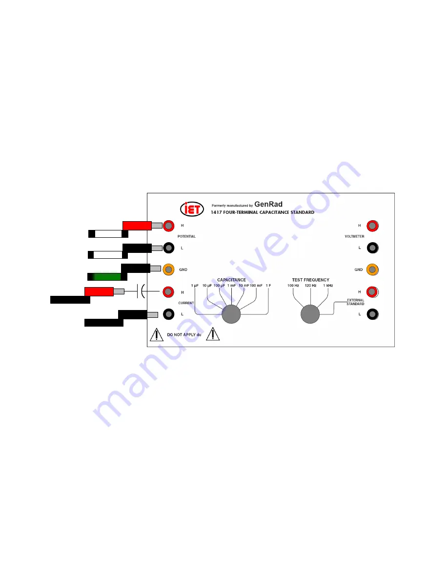 IET Labs, Inc. RLC Digibridge 1693 User And Service Manual Download Page 54