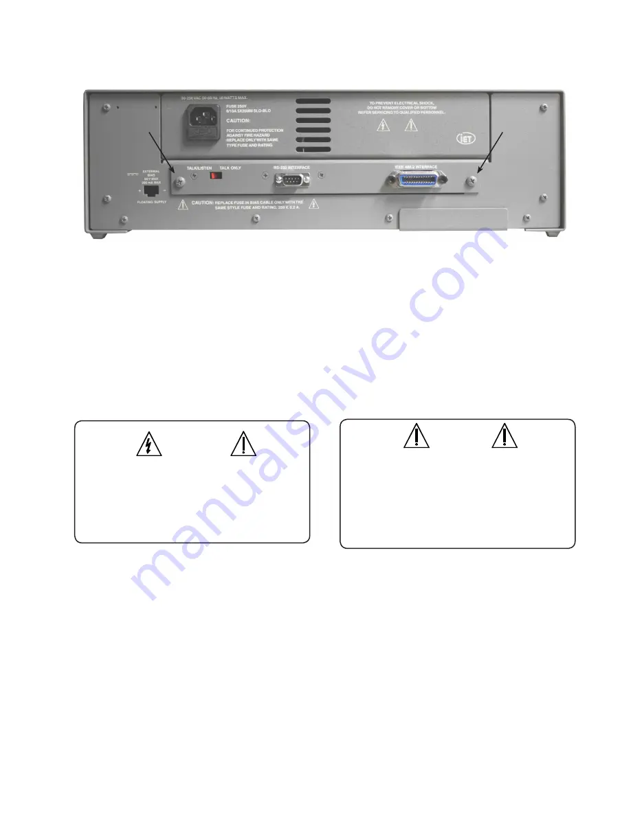 IET Labs, Inc. RLC Digibridge 1693 User And Service Manual Download Page 141