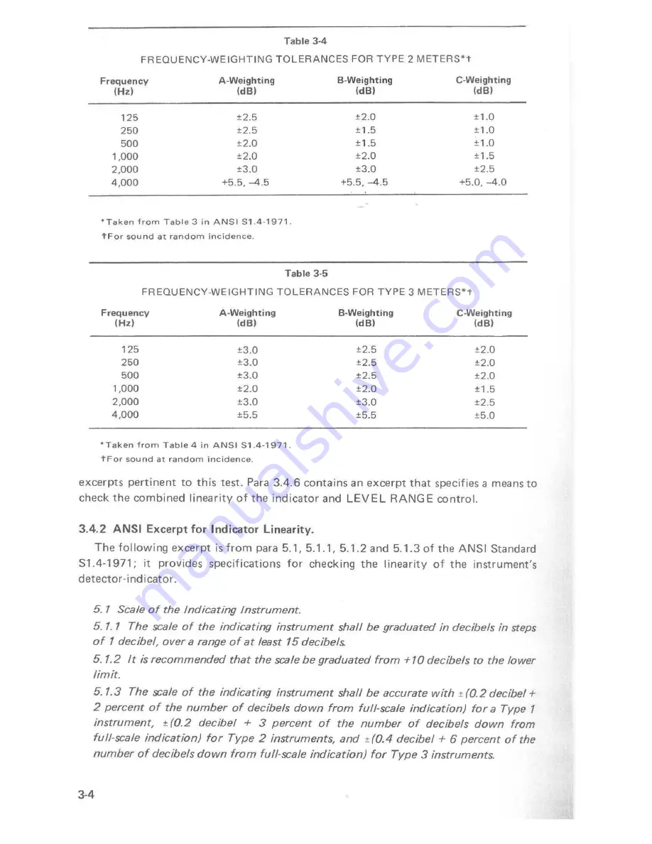 IET Labs 1986 Omnical User And Service Manual Download Page 58