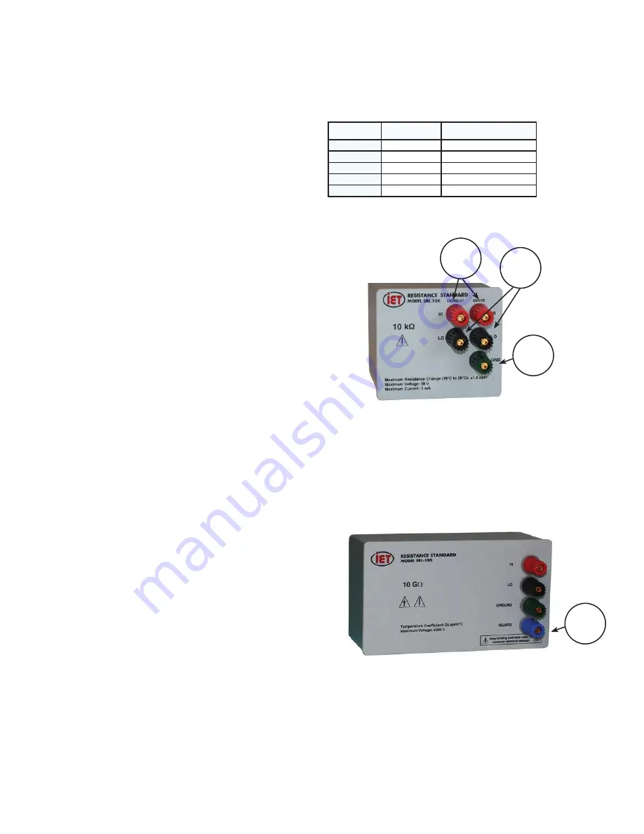 iET SRL Series Operation Manual Download Page 16