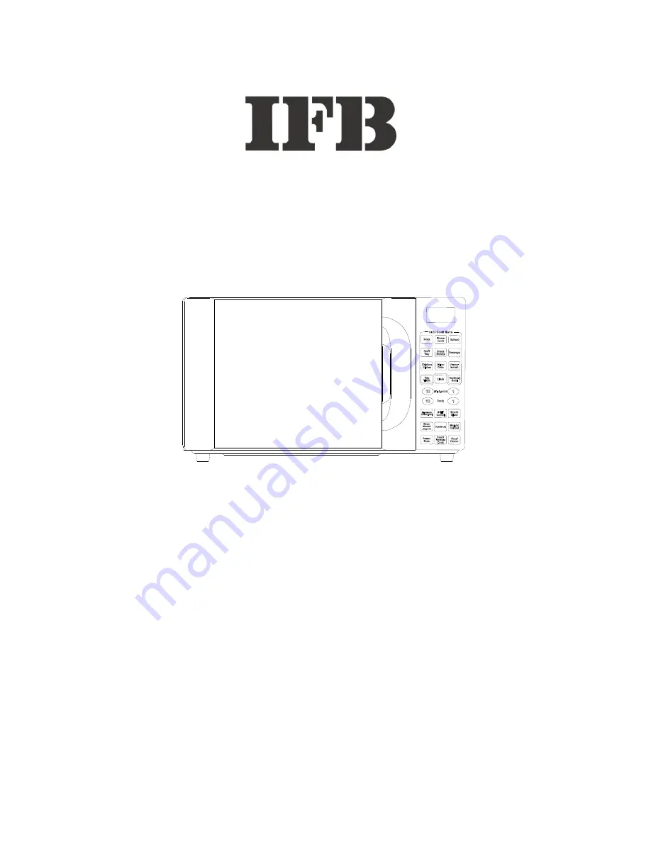 IFB 17PG3S Owner'S Manual Download Page 1