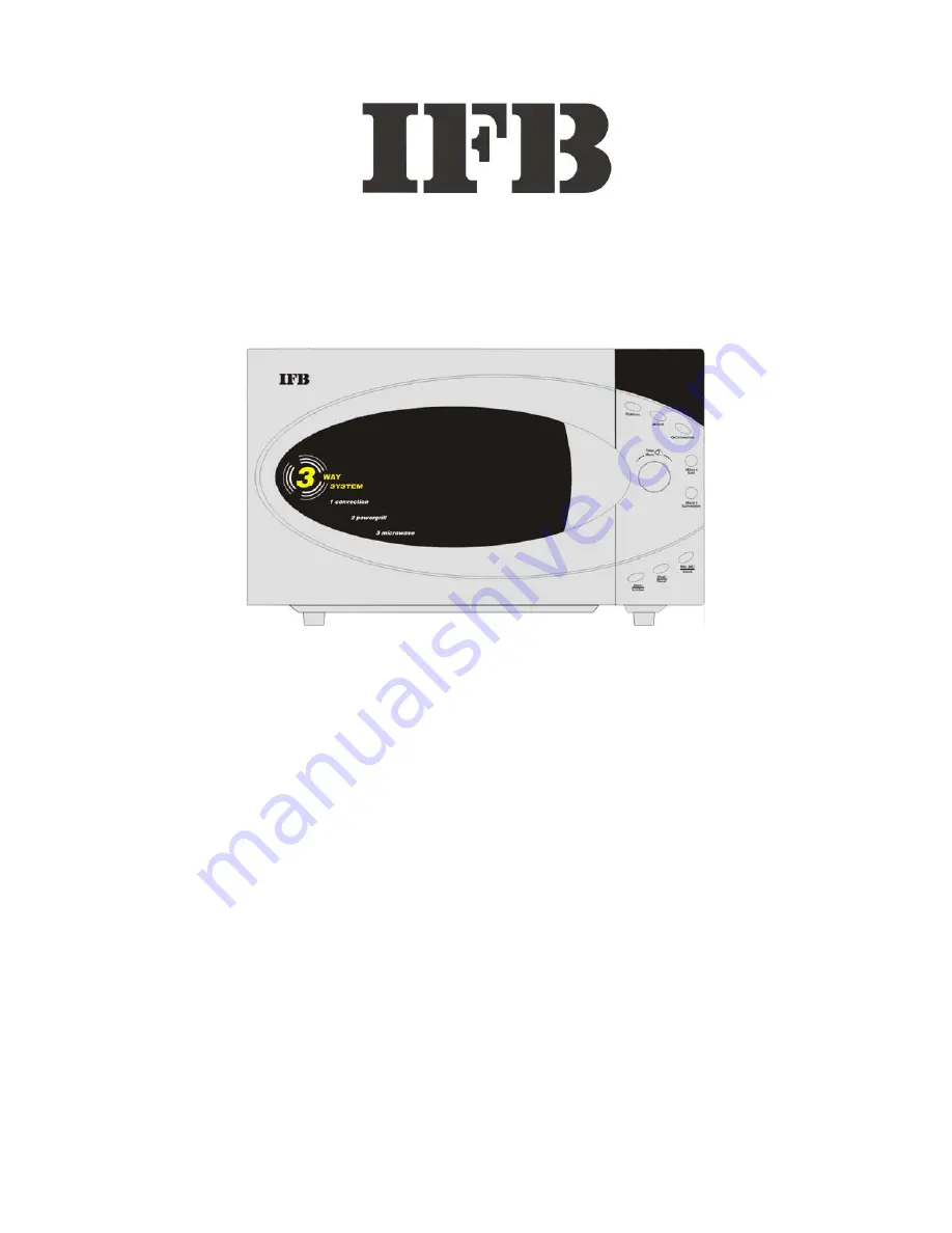 IFB 20SC1 Owner'S Manual Download Page 1