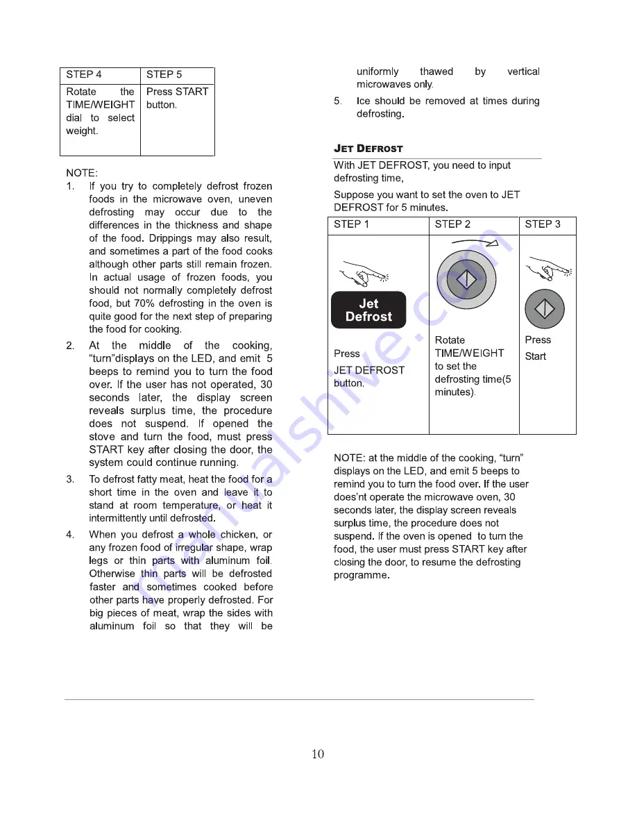 IFB 22DGSC1 Owner'S Manual Download Page 12