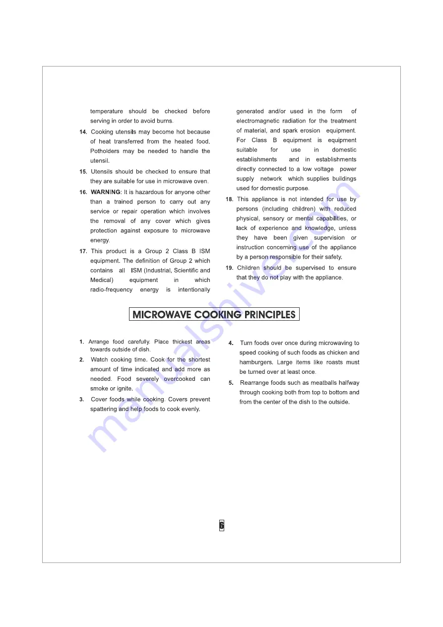 IFB 23SC3 Manual Download Page 8