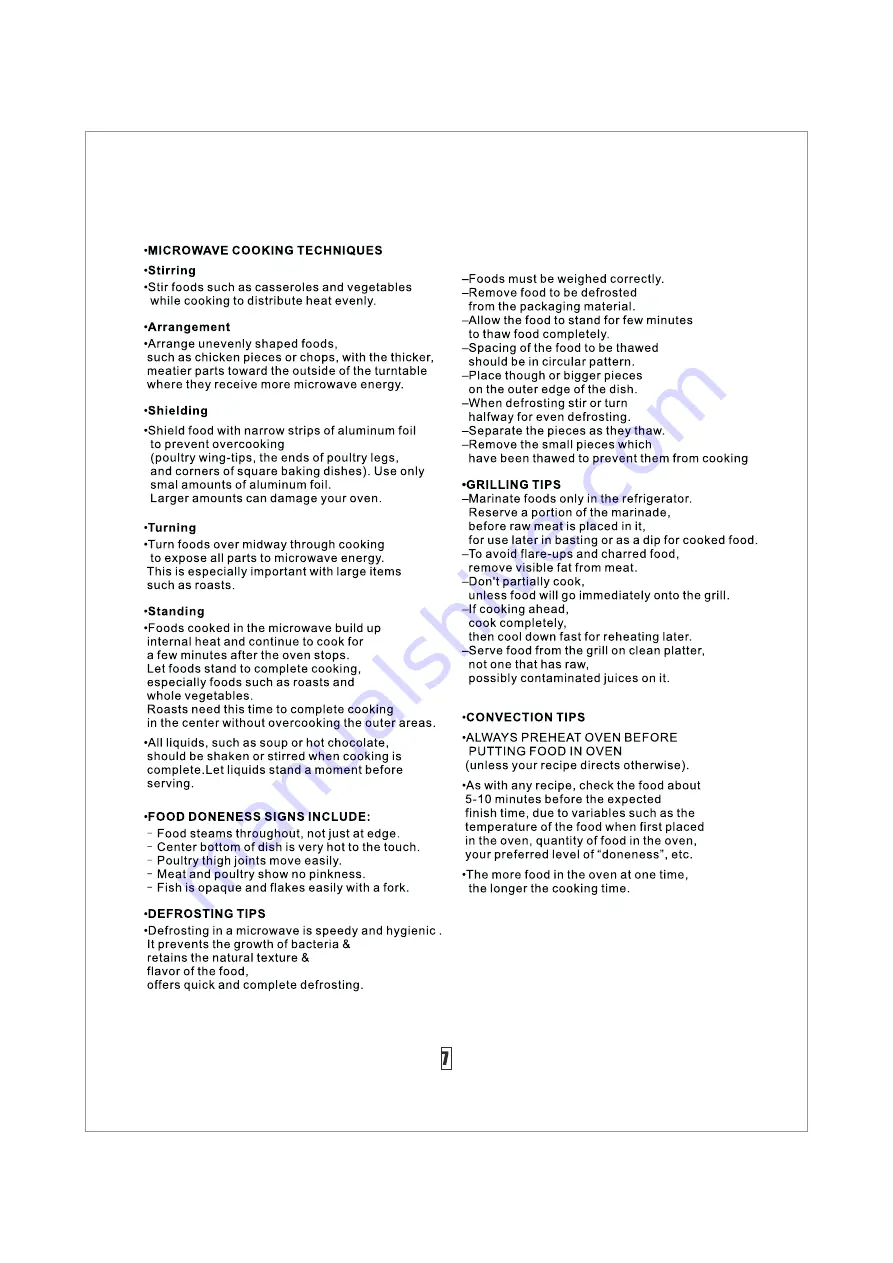 IFB 23SC3 Manual Download Page 9