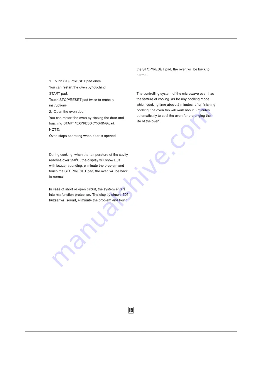 IFB 23SC3 Manual Download Page 17