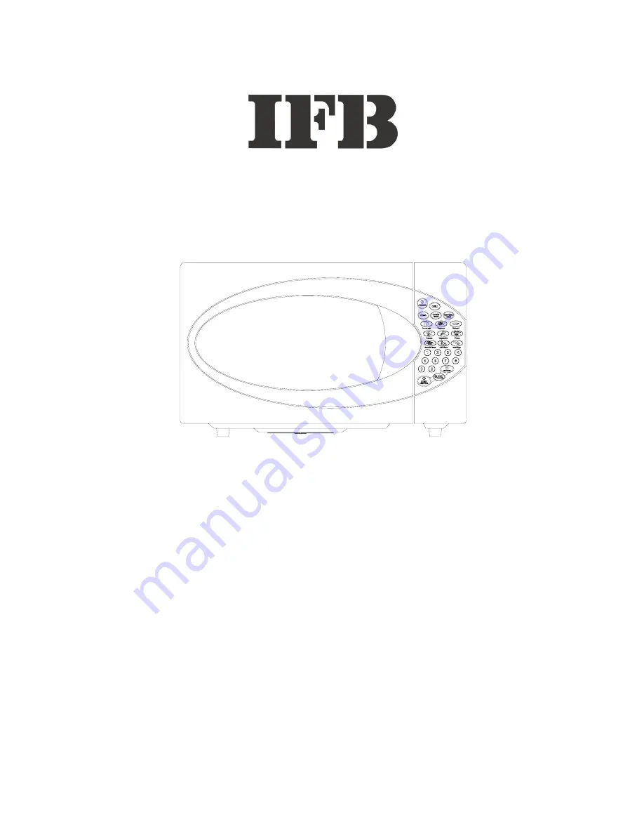 IFB 28SGR1S Owner'S Manual Download Page 1