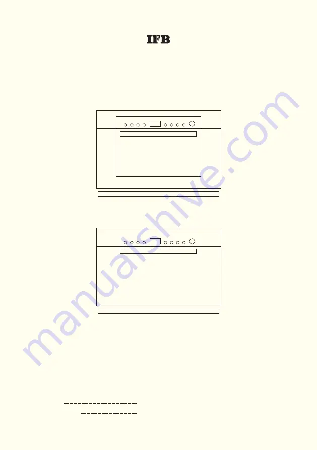 IFB 34B1C1 Owner'S Manual Download Page 1