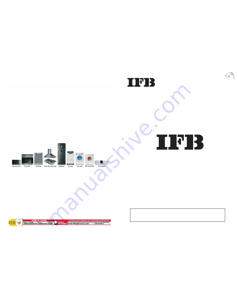 IFB IFB GL-90 ISLAND-90CM User Manual Download Page 1