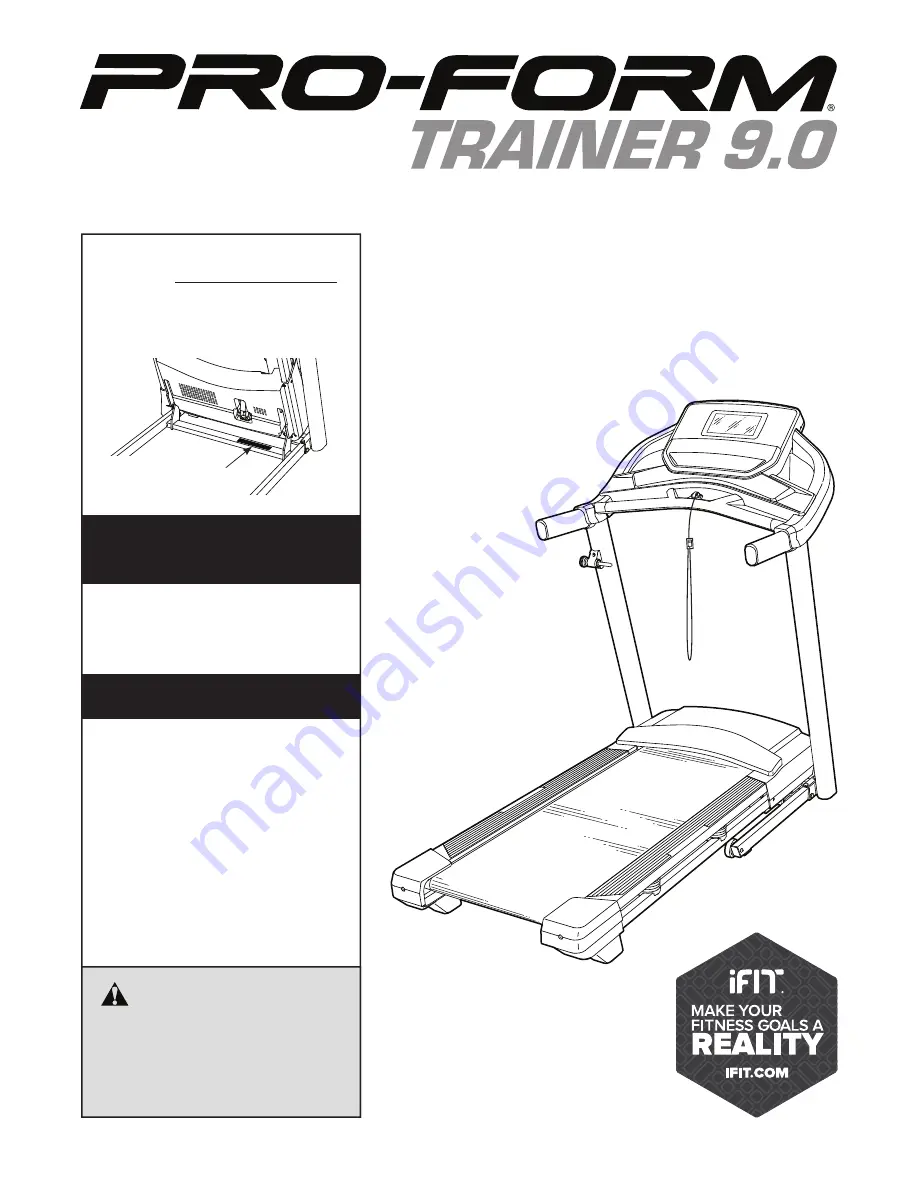 iFIT PFTL69921.2 User Manual Download Page 1