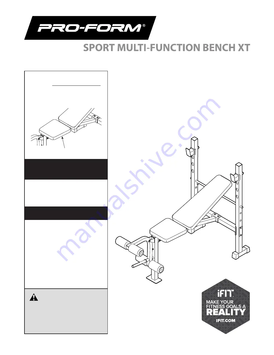 iFIT Pro-Form PFBE11420.0 User Manual Download Page 1