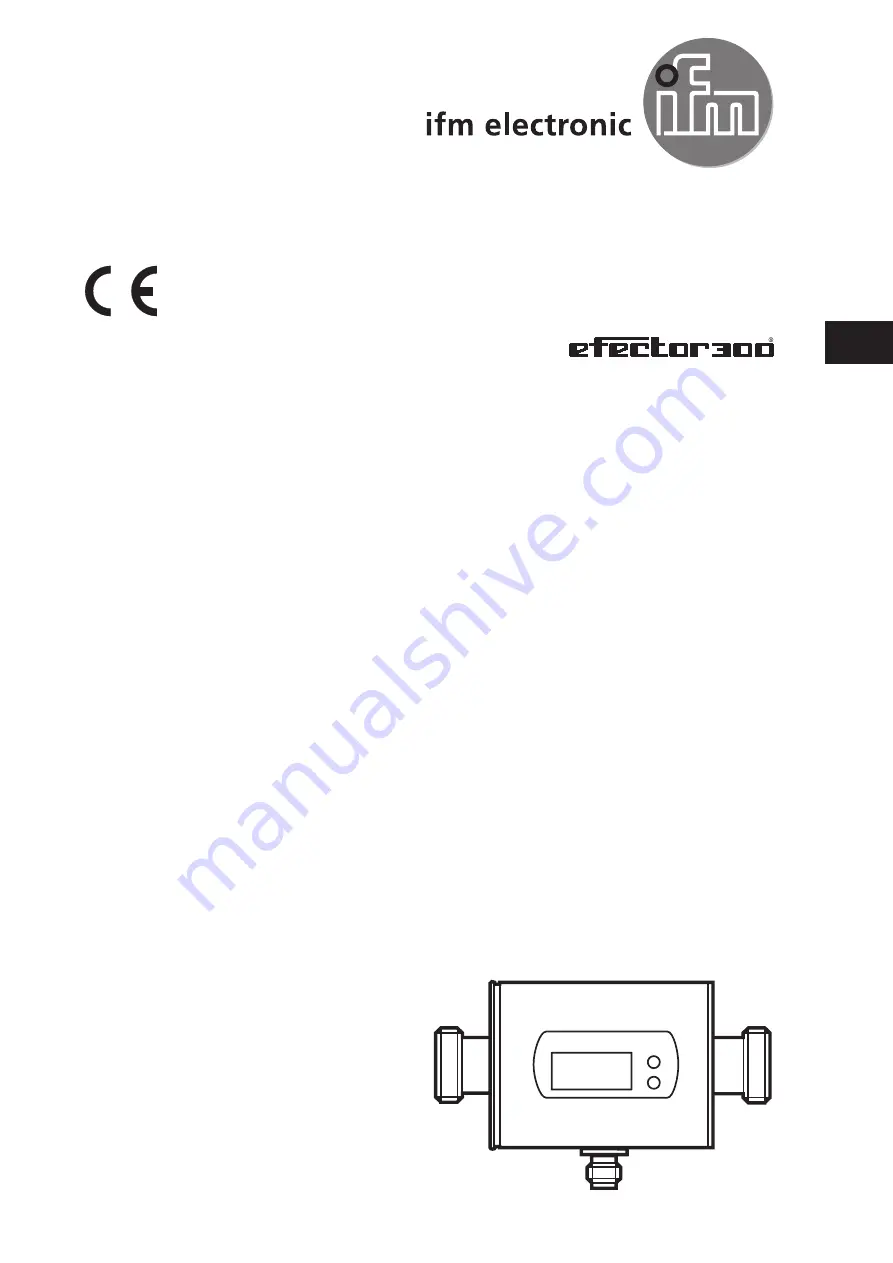 IFM Electronic efector 300 SM7001 Скачать руководство пользователя страница 1